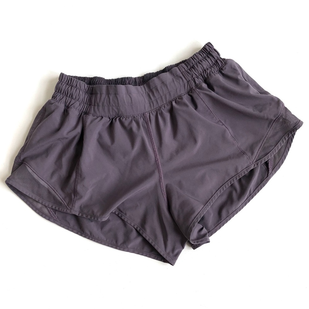 Lululemon Dark Purple Hotty Hot Short II